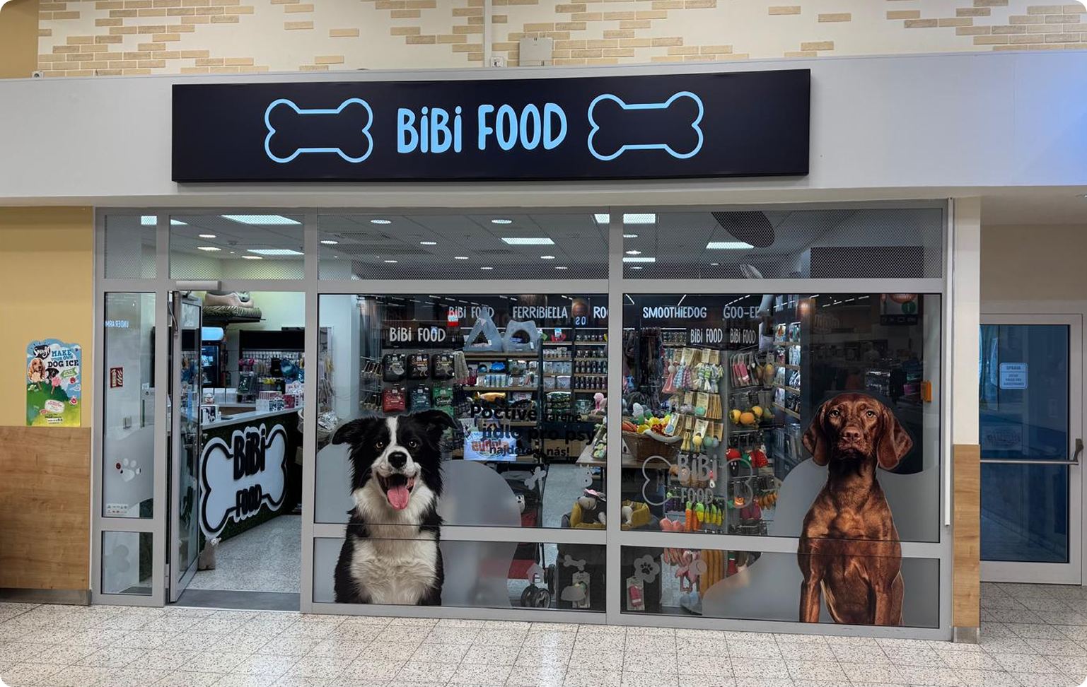 Kamenný obchod BiBi FOOD: místo, kde psům opravdu rozumíme