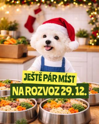 Měli jsme v plánu napsat, že máme pro letošek plno. Ale… …kuchyň nám právě hlásí, že pár posledních míst na pondělní...